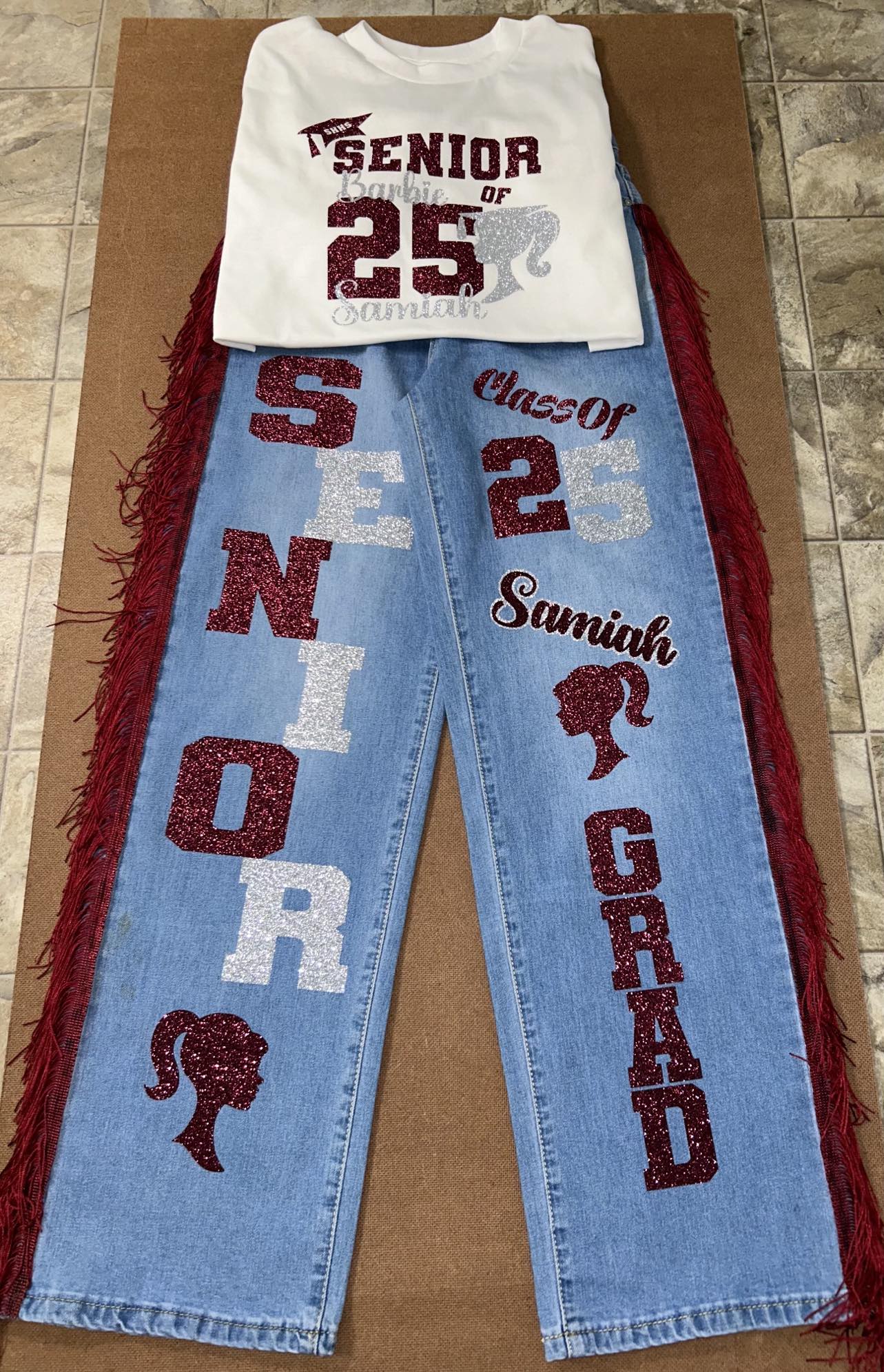 Custom Senior Jeans