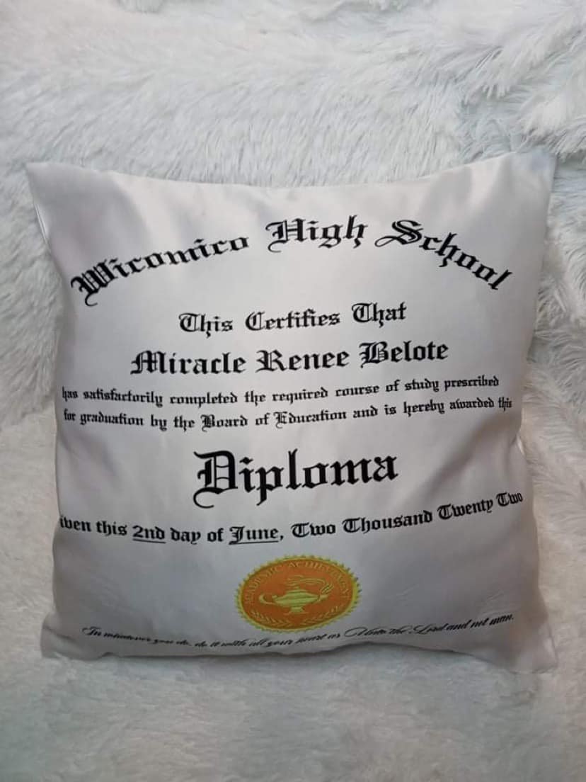 Diploma Pillow