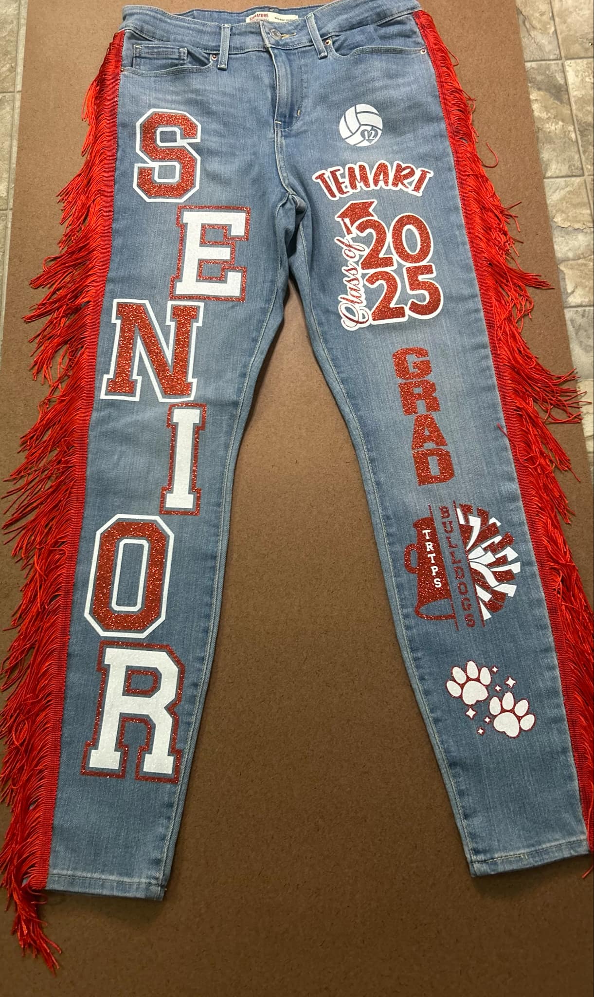 Custom Senior Jeans